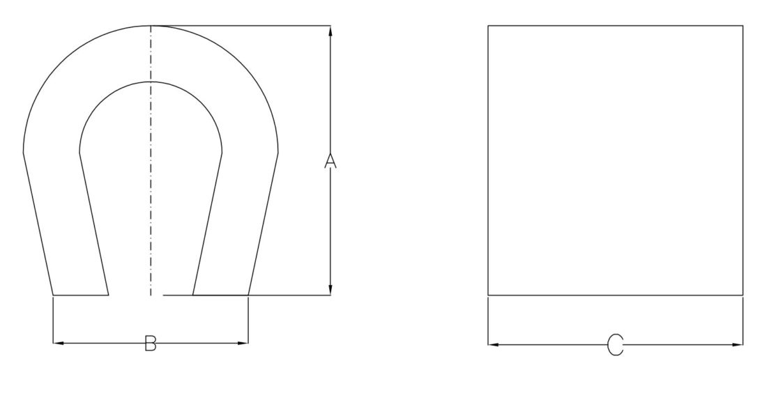 AlNiCo High temperature HorseShoe Type B Super